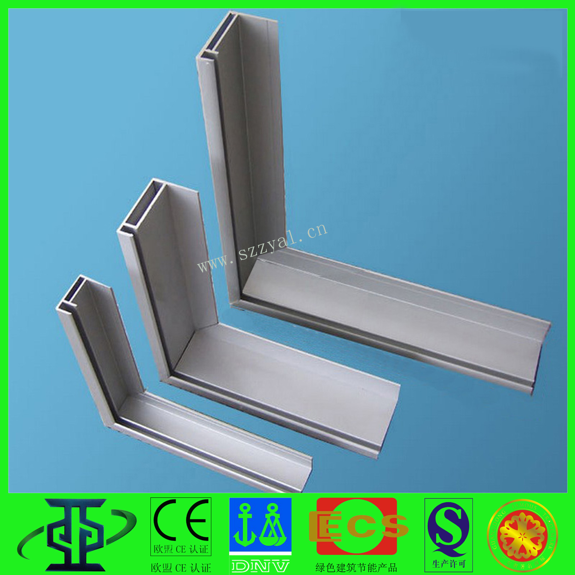 鋁型材定制開模 17*17 18*18*25*30多種太陽(yáng)能光伏邊框